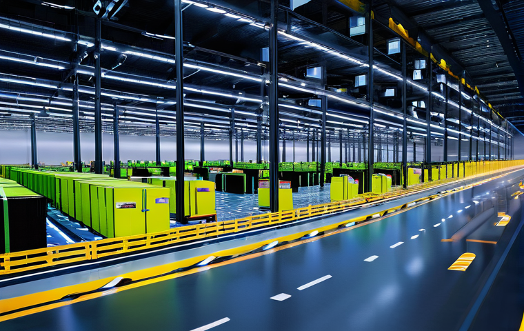 산업공학과 로보틱스 - **Prompt:** A state-of-the-art, brightly lit smart factory floor where a skilled engineer, wearing a...