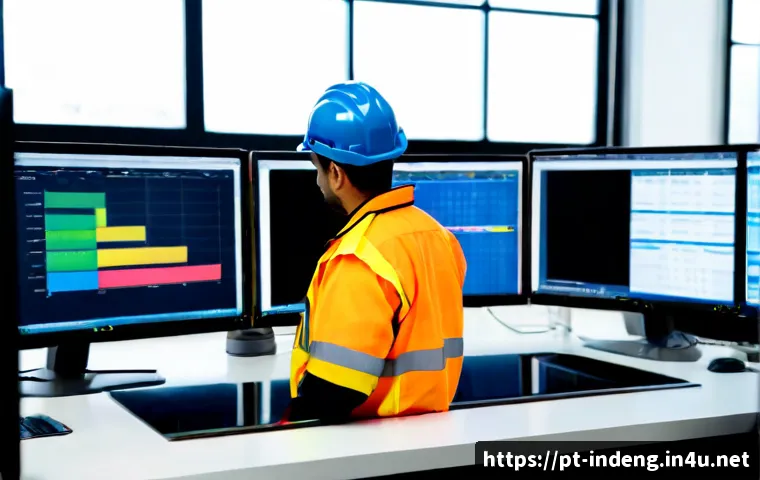 Home 15 산업공학 데이터 분석 - Photorealistic industrial engineering data analysis scene in a modern Brazilian manufacturing facili...